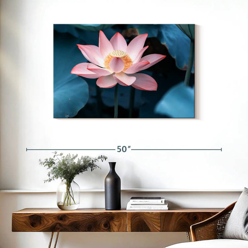 Harnek Lotus envoûtant, H 24 po x l 36 po