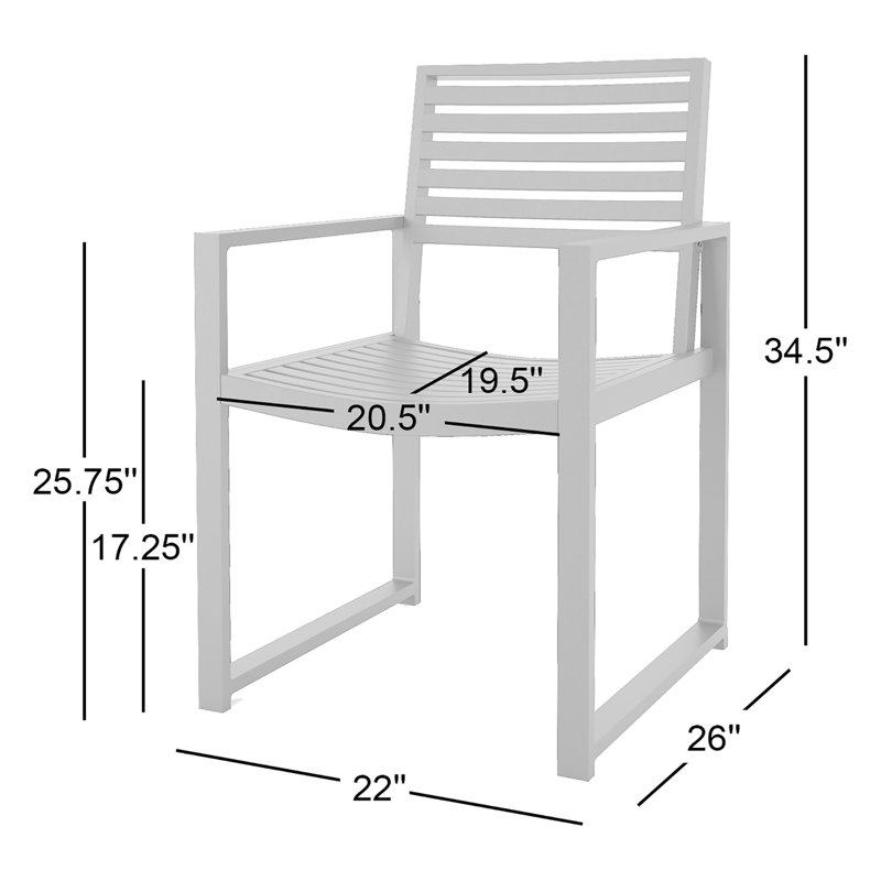 Chaise d'extérieur Townsend