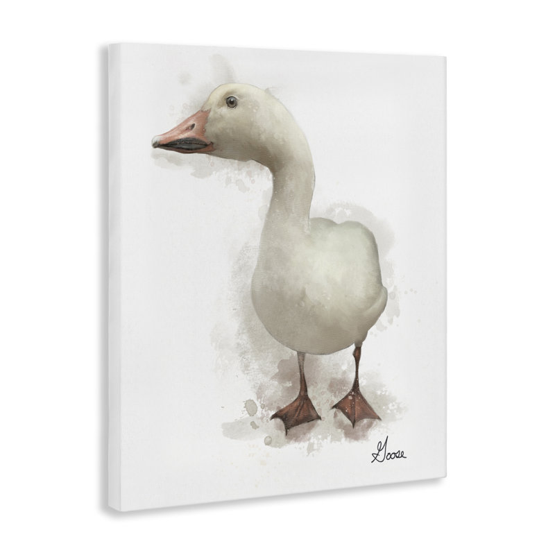 «White Farm Goose» par Matthew Piotrowicz, H 20 po x l 16 po