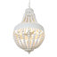 Posada 3 - Light White Unique/Statement Pendant