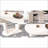 Dining Tables | Mesa de Comedor | 63 Inch Modern Cream, 4-8 Person, Engineered Wood Legs, for Kitchen  Gatherings | MDF