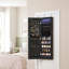 Armoire à bijoux murale avec miroir Mohsin