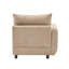 Canapé modulaire en velours avec repose-pieds 69 po 3 pièces 69 po-133898484