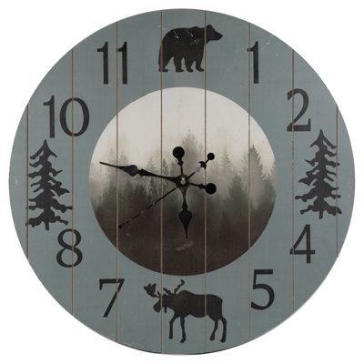 Wood Wall Clock