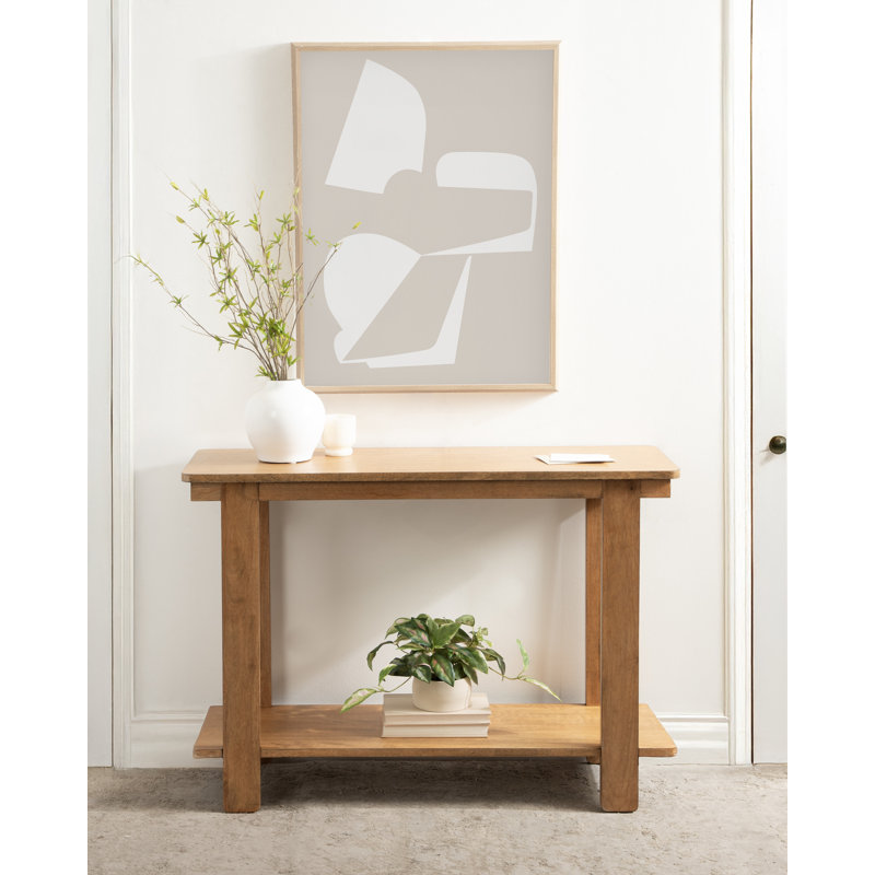 Console Aamnah, Bois naturel