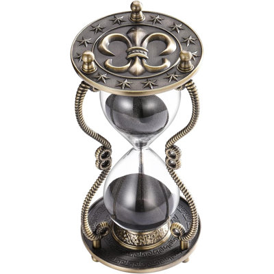 Electric Tabletop Clock in Black with Alarm