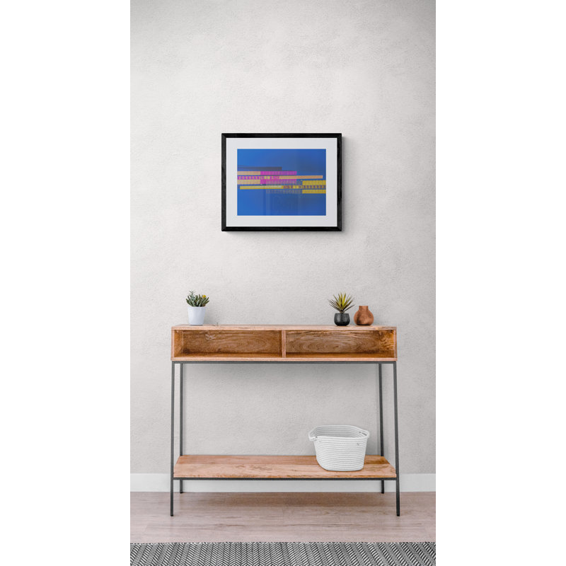 One + One Print, 25.25" H x 31.25" W