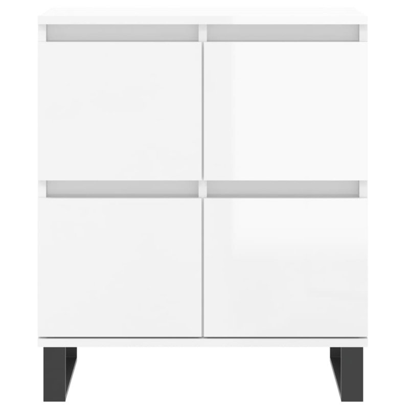 Neleigh 180cm Sideboard, High Gloss White