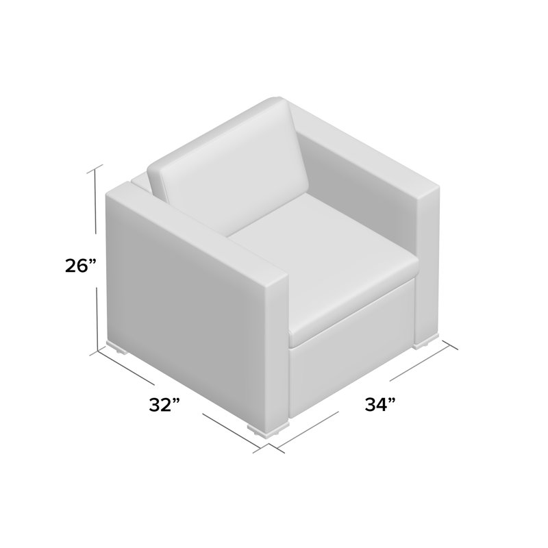 Chaise de patio avec coussins, Structure grise / coussin gris clair