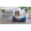 Canvas Bolster Pet Bed