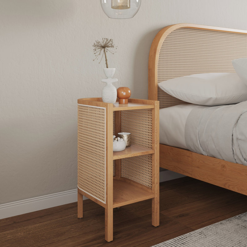 Table de bout en naturel, Naturel