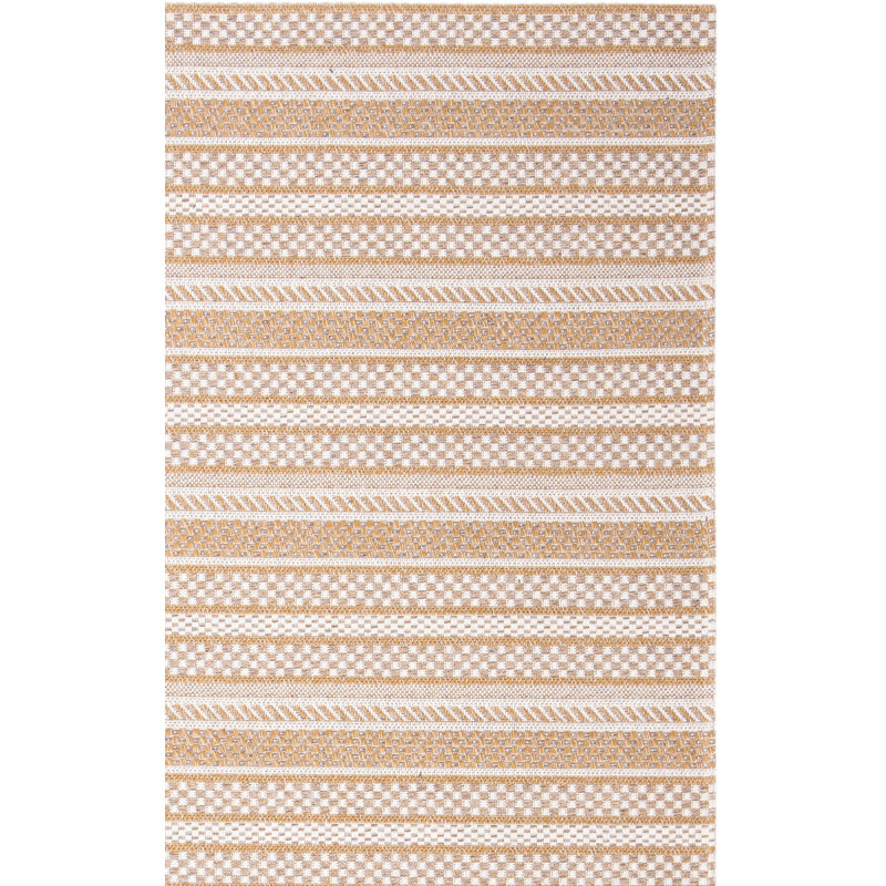 Olyn Performance Performance Striped Rug, Runner 2' x 7'
