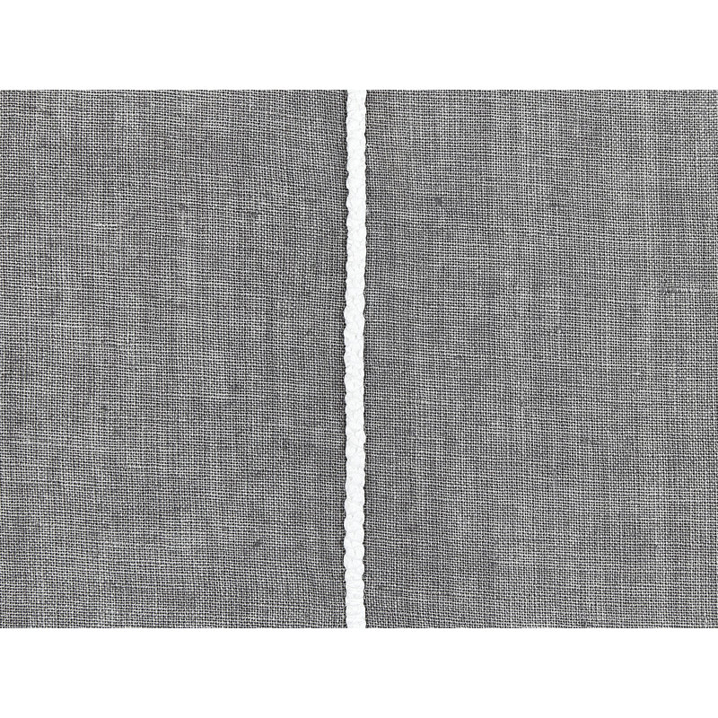 Berklie Striped Square Throw Cushion, Grey