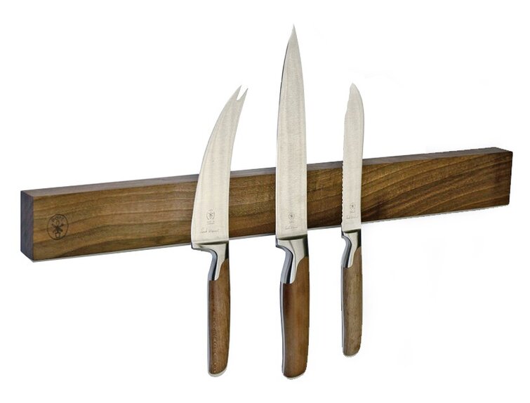 Walnut Magnetic Knife Strip