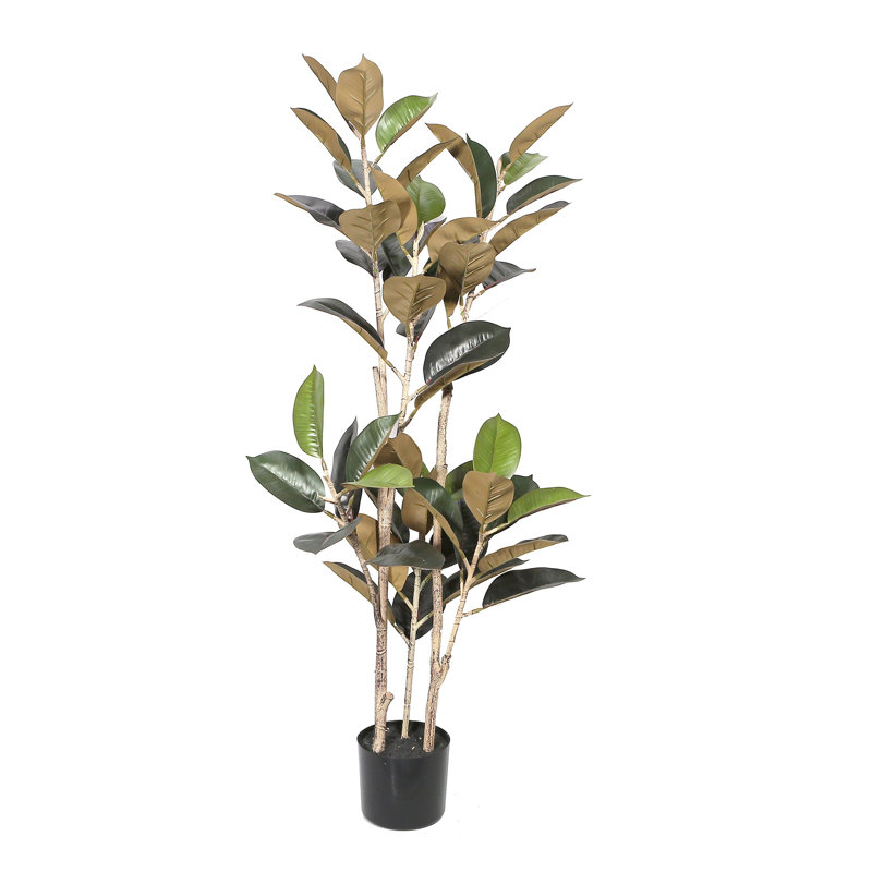 Artificial Potted Magnolia Tree 47in