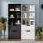 Bookcase With 2 Drawers, 63" 3-tier Bookshelf With Storage, 3 Shelf Bookcase With Adjustable Shelf, Modern Bookshelf, Open Shelves Bookshelf For Study, Bedroom & Home Office, White-559032737
