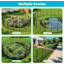 19 cm H x 79.8 cm W Fence Panels Fencing with 10