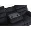 Canapé inclinable Lucie G00250A-RS, noir