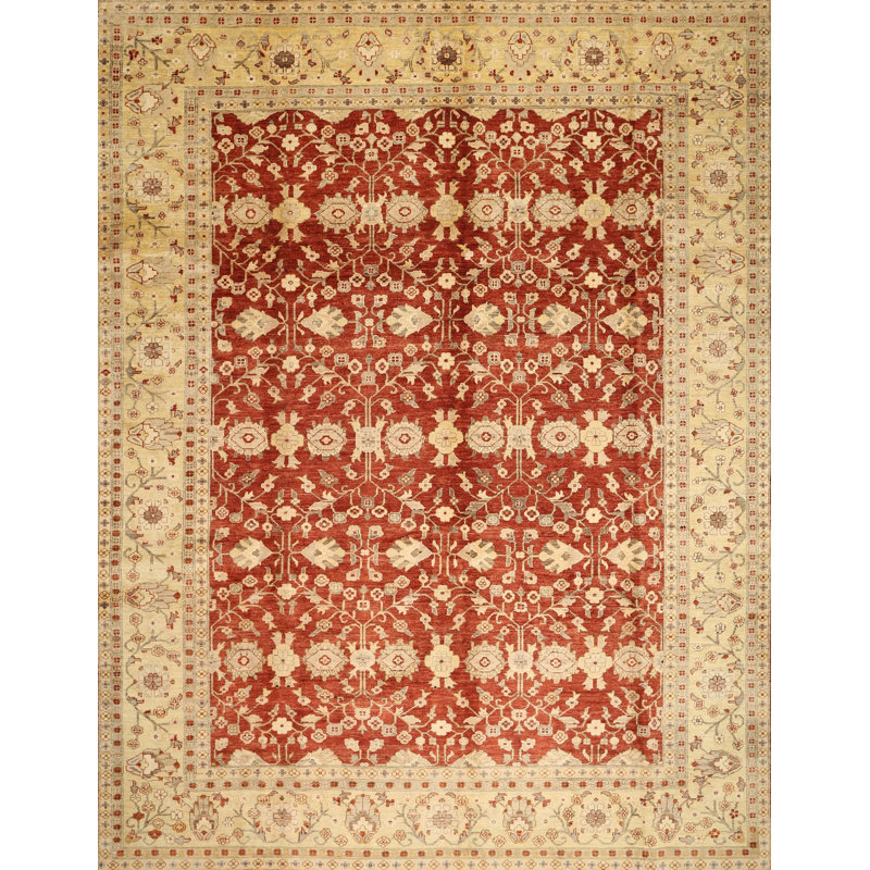 Brun oriental/beige Tapis décoratif, Rectangle 5 pi x 7 pi