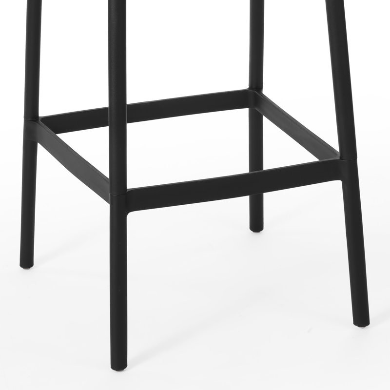 Tabouret de bar 29,5 po, Noir