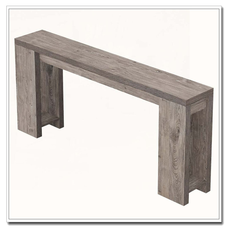 Console Farmhouse avec rangement pour décoration rustique