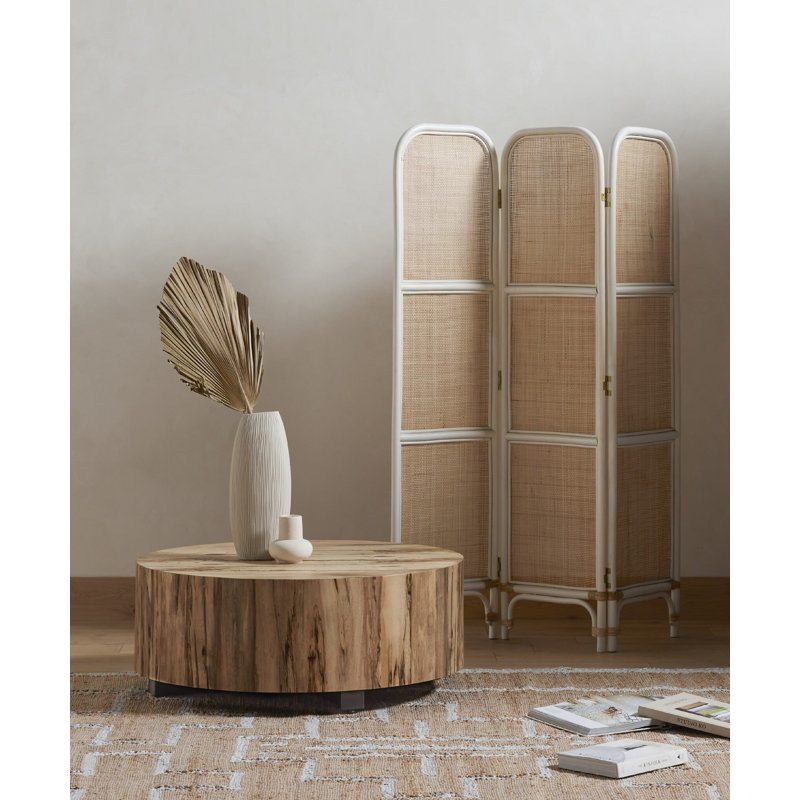 Hudson Coffee Table, Dark Bark Paper