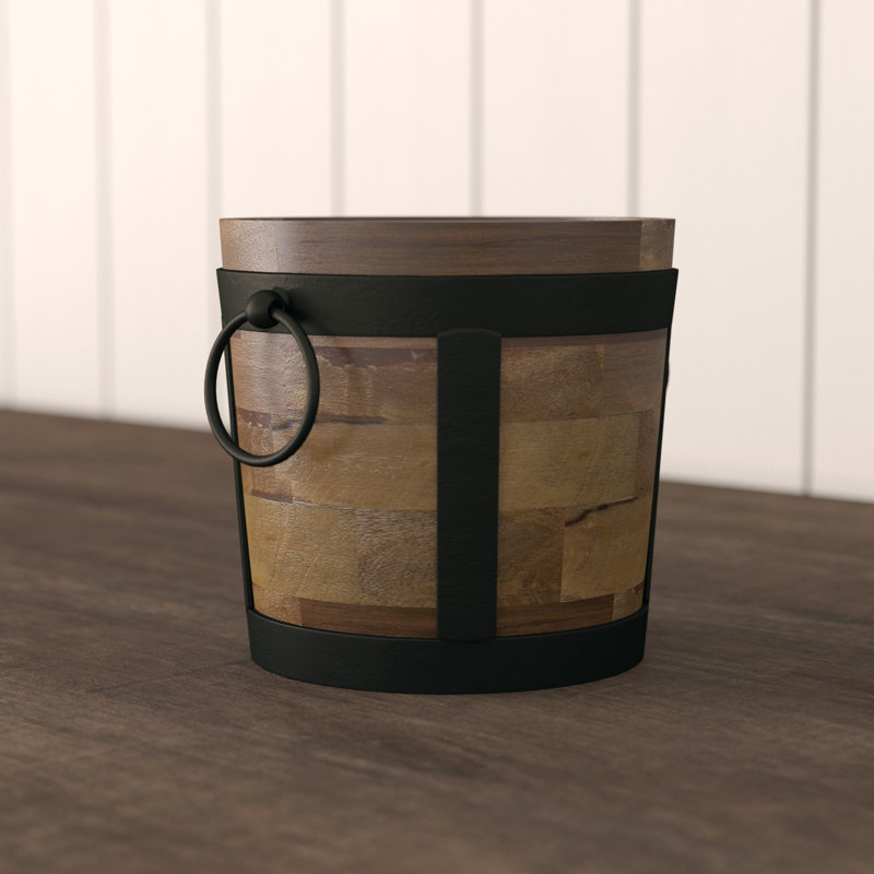 Armada Wood Ice Bucket