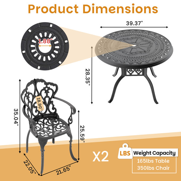 Dimensions du produit