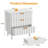 3 Drawer Dresser With Fluted Panel Design-1216285449