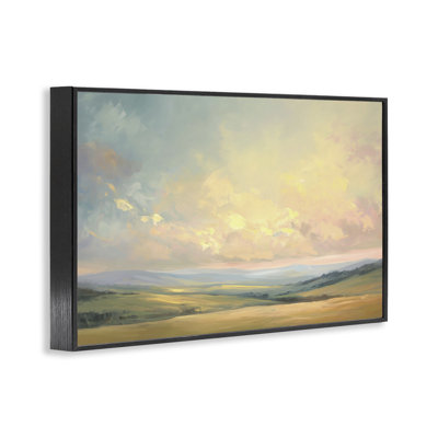  «Tranquil Twilight Fields», estampe numérique par Gina Kelly