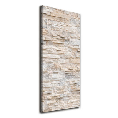 Brick Wall - Wrapped Canvas Print