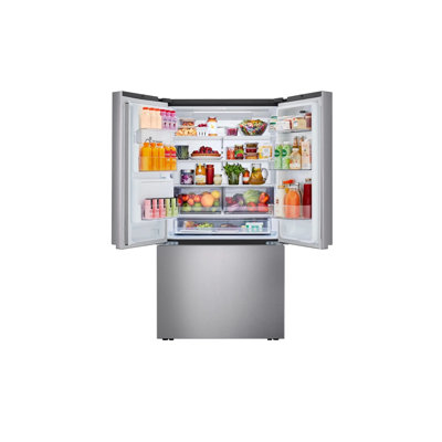 26 cu. ft. Counter Depth MAX 3-Door French Door Refrigerator with Ice and Water Dispenser