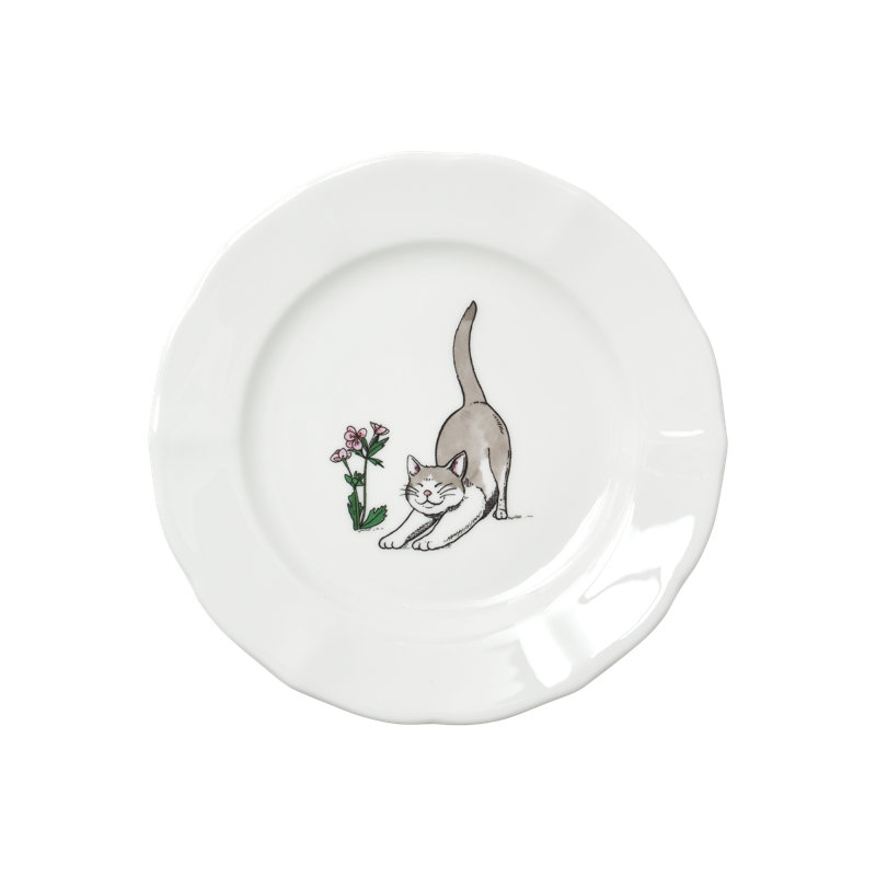 Thibaud Herem Objet 6" Plate (Cat)