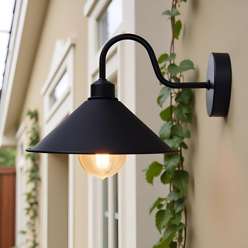 Armed Sconce, Black