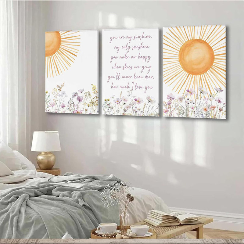 3 Piece Wrapped Canvas Print