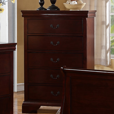 Commode 5 tiroirs l 32 po Venice