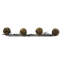 Éclairage pour meuble-lavabo 4 lumières delta jadestone