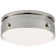 Thomas O'Brien Hicks 5.5" Solitaire Flush Mount