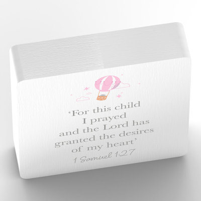 Rillie Text & Numbers Letter Block