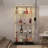 Tempered Glass Display Cabinet,Wine Cabinet, Storage Cabinet,File Cabinet,With Bluetooth LED Strip,Can Be Controlled By Remote Control Or Mobile APP,Swivel Casters,Can Be Placed Anywhere-312768579