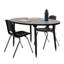 Table d'activité thermofusionnée 30 x 60 avec pieds fuselés réglables Adapte-115943250-115943244