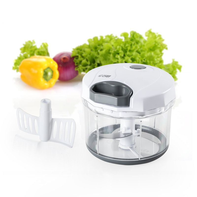 COMMERCIAL CHEF Food Chopper,Veggie Chopper with Stainless Steel Blades