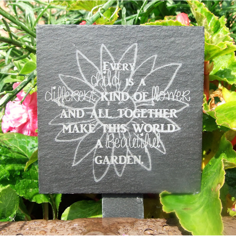 Killeen Stone Plants & Flowers Garden Sign