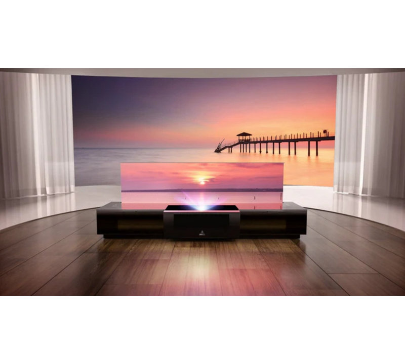  VTV-100-CO 4K UHD Smart TV triple laser avec HDR10 +, Dolby Vision, 14" H x 96.9" L x 23.2" W