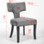 Ensemble de 2 chaises de salle à manger de style Mid-Century moderne-2065362200