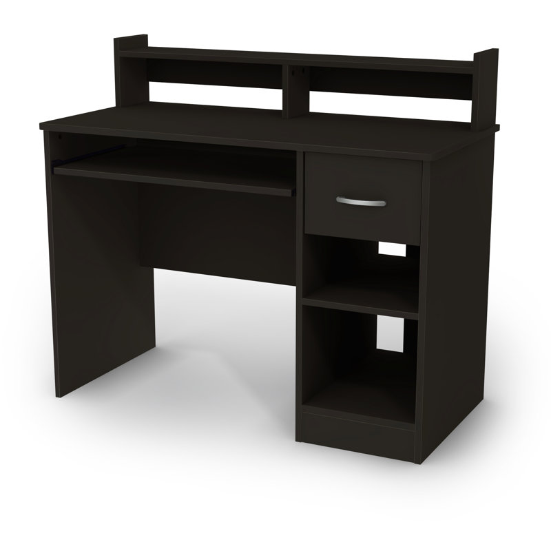 Axess Computer Desk, Pure Black