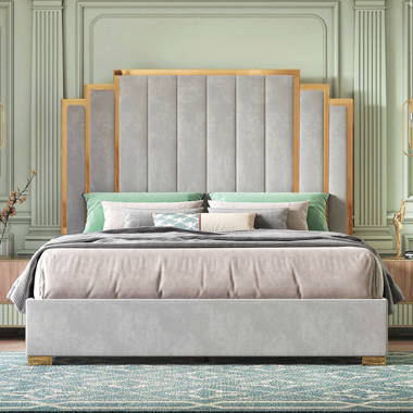 Michael Amini Villa Valencia Solid Wood Bed - Wayfair Canada