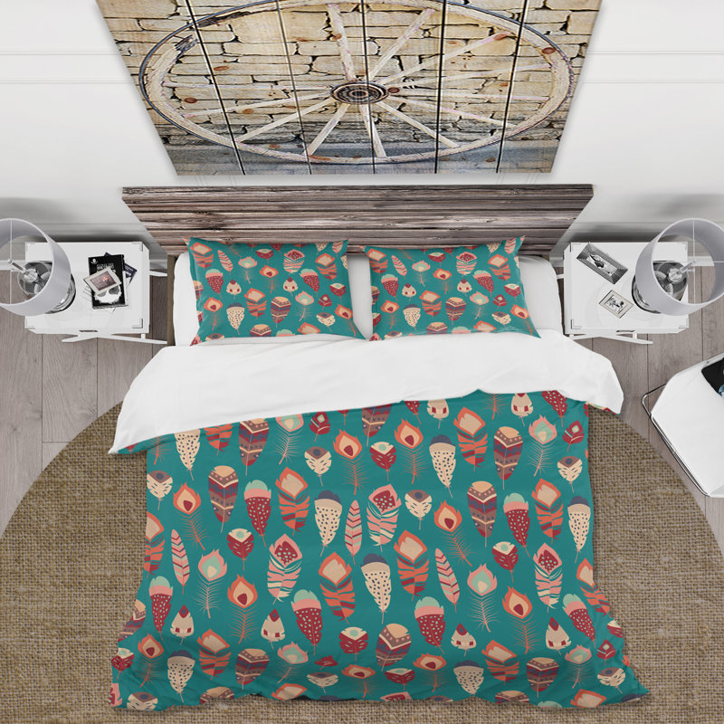 Ensemble de housse de couette en microfibre verte, Housse de couette très grand + 2 très grandes ta