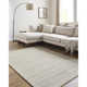Demie Handmade Wool Gray/Beige Rug