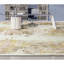 Hand Knotted Abstract Area Rug in White/Beige/Yellow-89092871